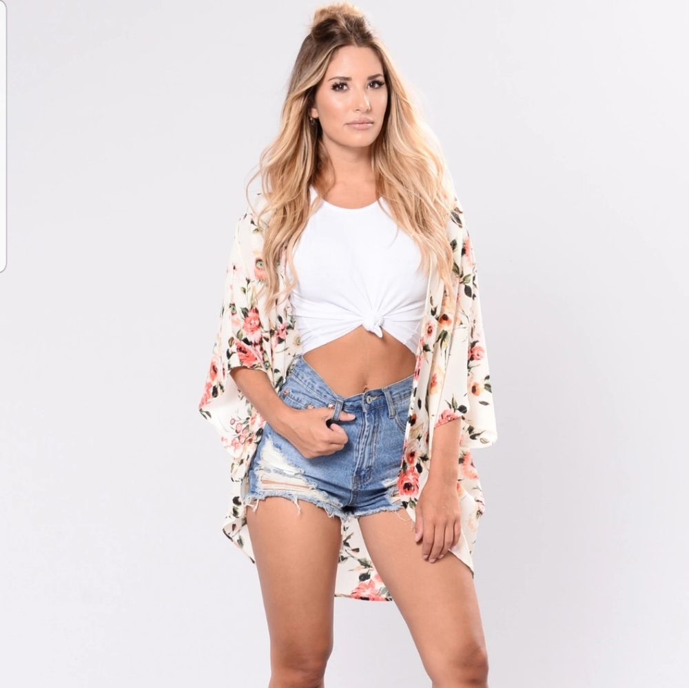 Floral Kimono